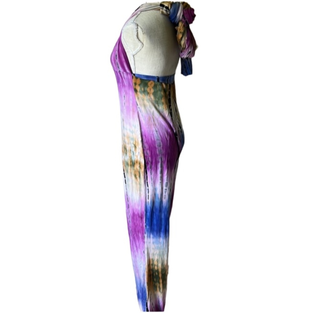 PINKLICIOUS Tie Dye Halter Jumper Size Large - Picture 3 of 11